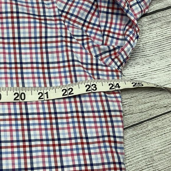 Bugatchi‎ Sz L Multicolor Shaped Fit Flip Cuff - Picture 7 of 7